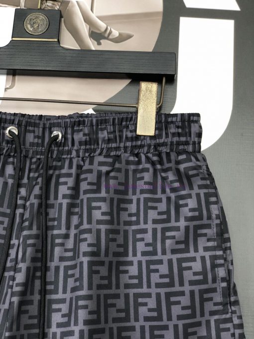 Fendi 2024 Summer Men's Casual Shorts Beach Pants Customized Quick Drying Fabric Soft And Smoot n588n1cr - Image 6