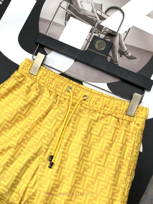 Fendi 2024 Summer Men's Casual Shorts Beach Pants Customized Quick Drying Fabric Soft And Smoot 21jl3dix - Image 5