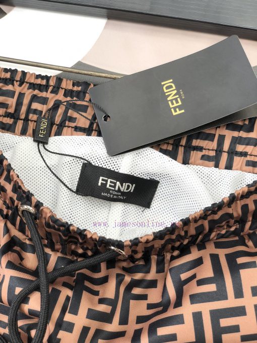 Fendi 2024 Summer Men's Casual Shorts Beach Pants Customized Quick Drying Fabric Soft And Smoot afpdgdg3 - Image 9
