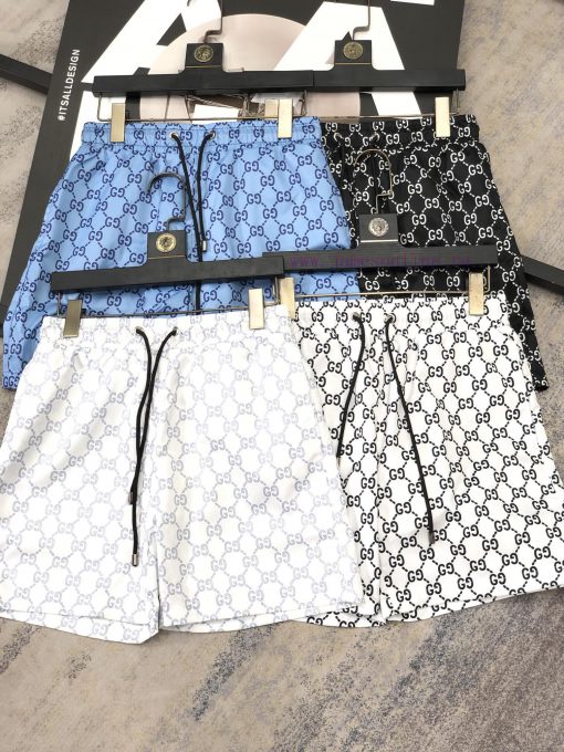 Gucci 2024 Summer Men's Casual Shorts Beach Pants Customized Quick Drying Fabric Soft And Smoot vfx26hx3 - Image 4