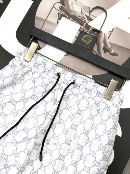 Gucci 2024 Summer Men's Casual Shorts Beach Pants Customized Quick Drying Fabric Soft And Smoot vfx26hx3 - Image 5
