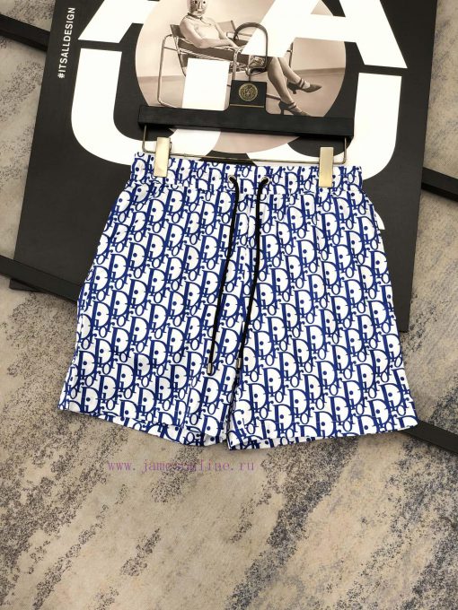 Dior 2024 Summer Men's Casual Shorts Beach Pants Customized Quick Drying Fabric Soft And Smooth sqnyxsb0