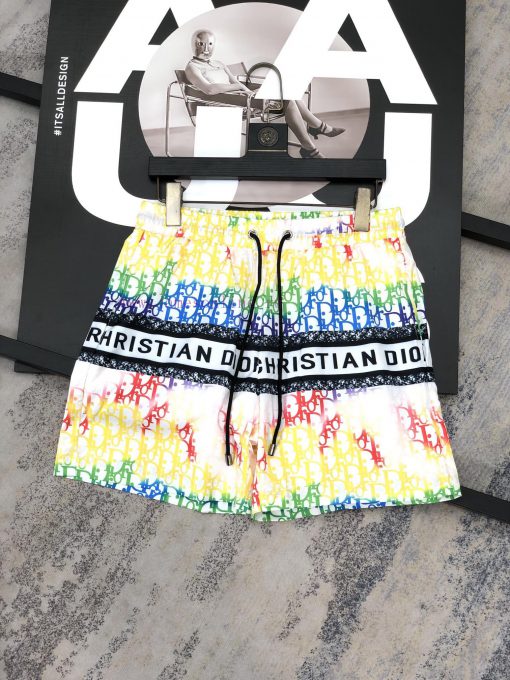 Dior 2024 Summer Men's Casual Shorts Beach Pants Customized Quick Drying Fabric Soft And Smooth ae4kz3oe - Image 2