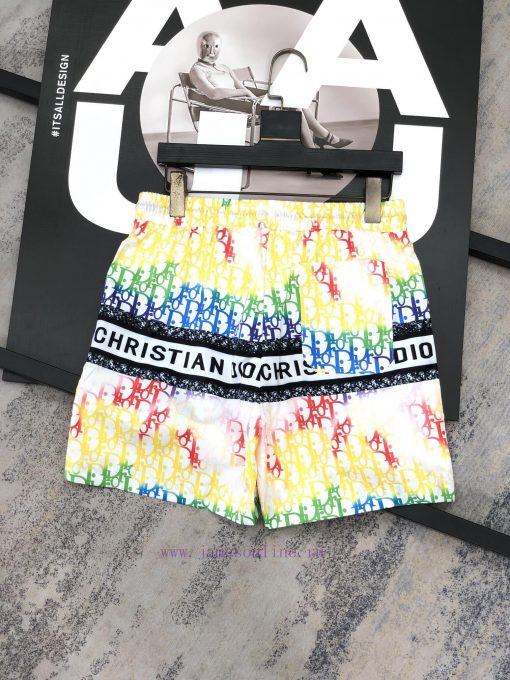 Dior 2024 Summer Men's Casual Shorts Beach Pants Customized Quick Drying Fabric Soft And Smooth ae4kz3oe - Image 3