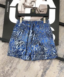 Dior 2024 Summer Men's Casual Shorts Beach Pants Customized Quick Drying Fabric Soft And Smooth 0bf0f12n