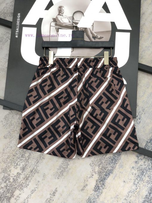 Fendi 2024 Summer Men's Casual Shorts Beach Pants Customized Quick Drying Fabric Soft And Smoot dzbtinsh - Image 3