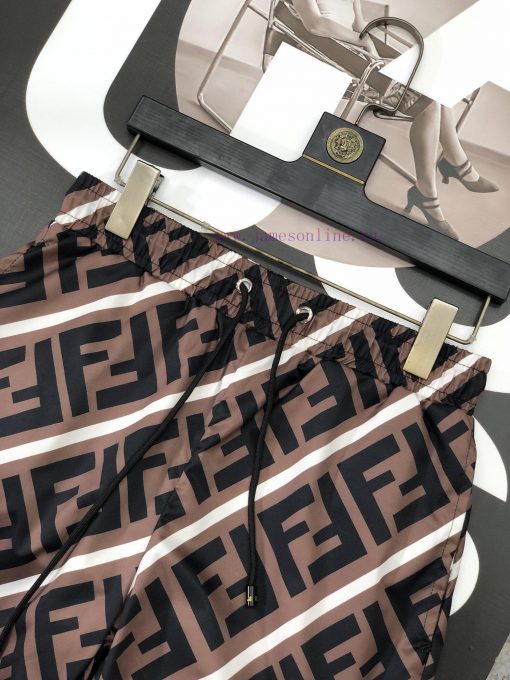 Fendi 2024 Summer Men's Casual Shorts Beach Pants Customized Quick Drying Fabric Soft And Smoot dzbtinsh - Image 4