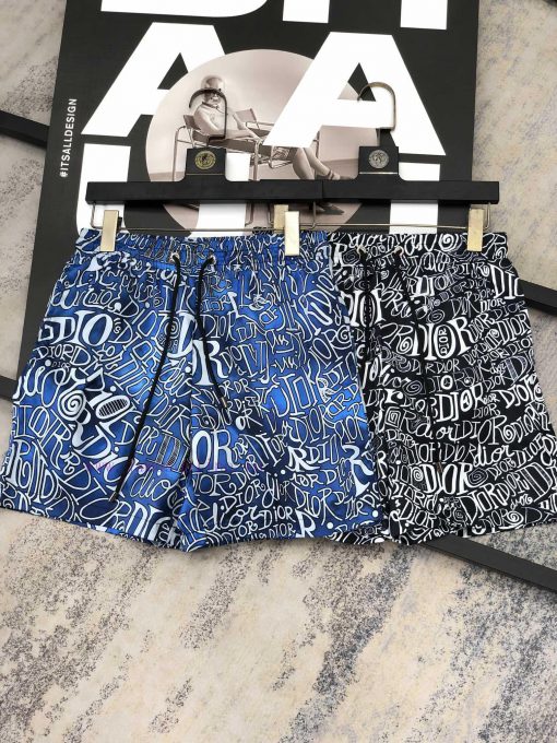 Dior 2024 Summer Men's Casual Shorts Beach Pants Customized Quick Drying Fabric Soft And Smooth 0bf0f12n - Image 4
