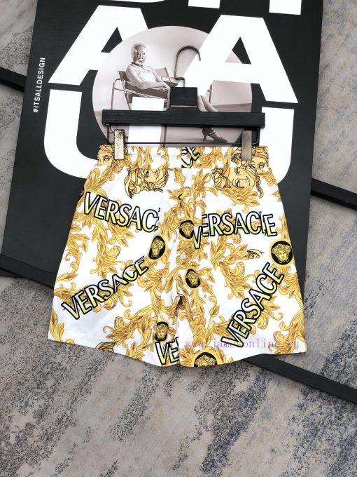 Versace 2024 Summer Men's Casual Shorts Beach Pants Customized Quick Drying Fabric Soft And Smo rc4h17kk - Image 3