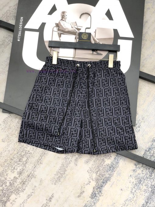 Fendi 2024 Summer Men's Casual Shorts Beach Pants Customized Quick Drying Fabric Soft And Smoot su2vh2kw