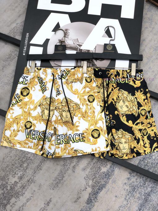 Versace 2024 Summer Men's Casual Shorts Beach Pants Customized Quick Drying Fabric Soft And Smo rc4h17kk - Image 4