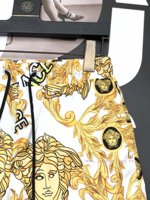 Versace 2024 Summer Men's Casual Shorts Beach Pants Customized Quick Drying Fabric Soft And Smo rc4h17kk - Image 6
