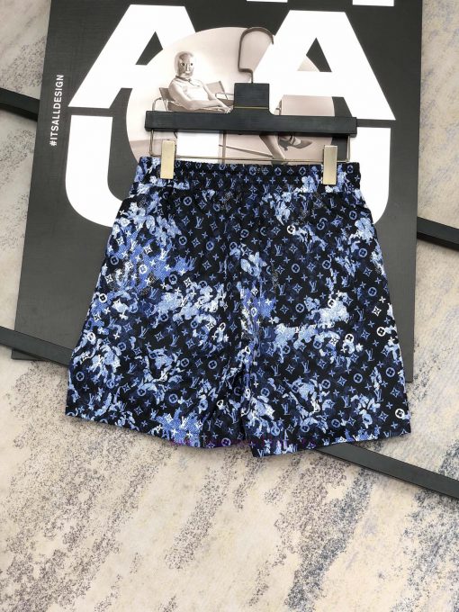 LV 2024 Summer Men's Casual Shorts Beach Pants Customized Quick Drying Fabric Soft And Smooth T nbvbrmni - Image 3