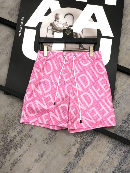 Fendi 2024 Summer Men's Casual Shorts Beach Pants Customized Quick Drying Fabric Soft And Smoot bx9dct32