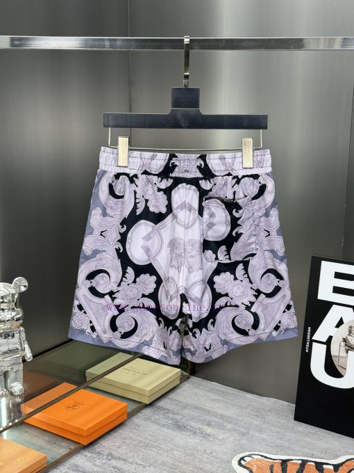 Versace 2024 Spring/Summer New Beach Pants Shorts Official Website Synchronized With Original 1 q2gbom79 - Image 3