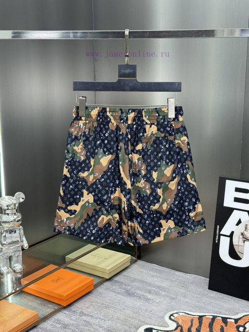 LV 2024 Spring And Summer New Beach Pants Official Shorts Website Synchronized With The Origina sr4wc4cr - Image 3