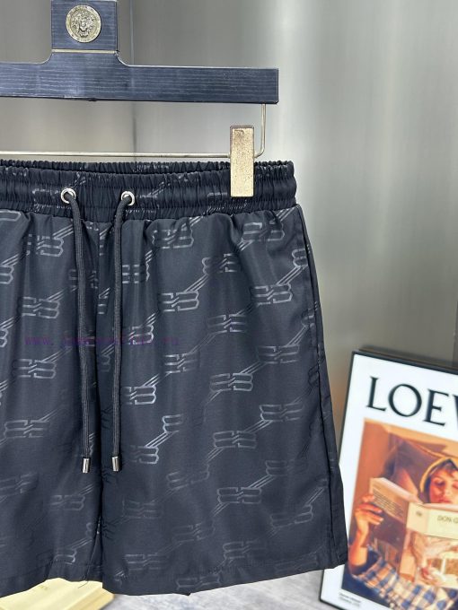 Balenciaga 2025 Spring And Summer New Beach Pants 4-point Shorts Official Website Synchronized c0hfzcrf - Image 4