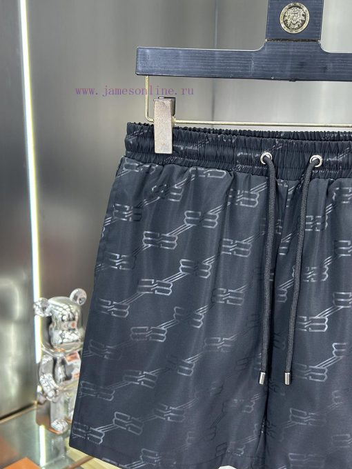 Balenciaga 2025 Spring And Summer New Beach Pants 4-point Shorts Official Website Synchronized c0hfzcrf - Image 5