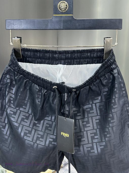 FENDI 2025 Spring And Summer New Beach Pants 4-point Shorts Official Website Synchronized With 2rxtsez8 - Image 11