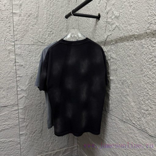 Balenciaga Paris * 2025 Spring/Summer New Collection Heavy Duty Pickled Gradient Aging Chest Cl fb77spmo - Image 6