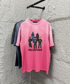 Balenciaga Paris * 2025 Summer New Collection Hanging Dyeing Gradient Vintage Model Letter Logo 3alimpvv