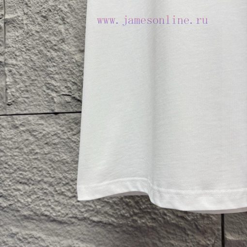 Hermes 2025 Spring/Summer New Flamingo Box Printed Custom Double Yarn Plain Cotton Fabric Short bqdl9wua - Image 9
