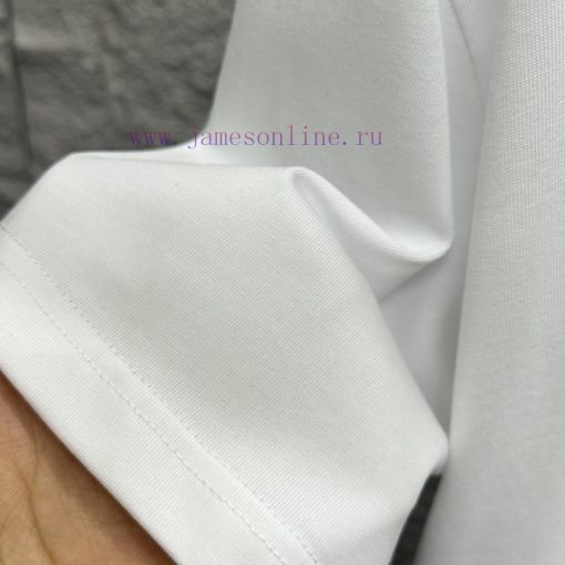 Alexander Wang * Alexander * 2025 Spring/Summer New Pink Letter Wang Foam Crafted Short Sleeve ahbl7nta - Image 8