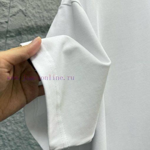 MM6 Magi * La 2025 Spring/Summer New Collection Chest Letter Embroidered Back Tape Printed Shor yfg2eutf - Image 9