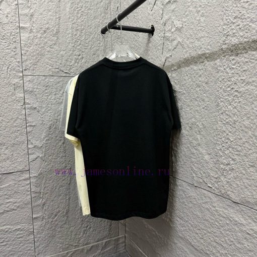 Gu Gu * Chi 2025 Spring/Summer New Collection Chest Letter Double G Printed Short Sleeve T-shir 0mth0fvn - Image 5