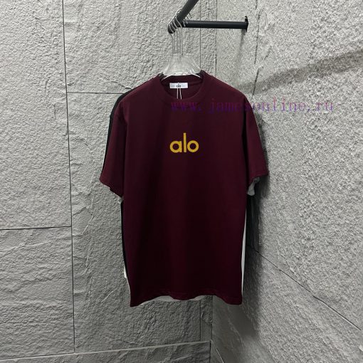 Alo * 2025 Spring/Summer Classic Front And Back Simple Letter Stereoscopic Silicone Craftsmansh czn7g5td - Image 2