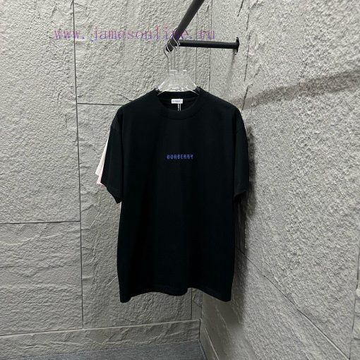 Burberry 2025 Spring/Summer Classic Simple Blue Letter Embroidered Personalized Logo Custom Dou m6dse0tg - Image 2
