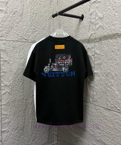 LV Louis Vuitton 2025 Spring/Summer New Collection Classic Letter Back Car Printed Custom Doubl dz3vaji0