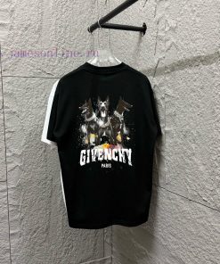Gvc * Jifan * Xi 2025 Spring/Summer New Collection Letter Printed Back Hound Dog Printed Custom y9eesxpl