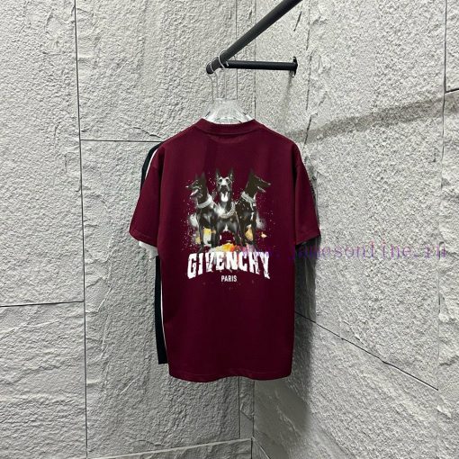 Gvc * Jifan * Xi 2025 Spring/Summer New Collection Letter Printed Back Hound Dog Printed Custom rxdi1qka
