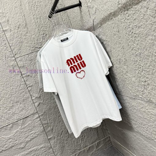 Miu Miu 2025 Spring/Summer New Collection Classic Simple Plush Craftsmanship Letter Love Short a3ubf7ov - Image 4