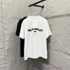 MM6 Magi * La 2025 Spring/Summer New Collection MM6 Letter Totem Classic Foam Craft Short Sleev nqym7csz