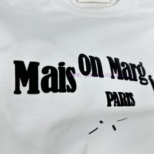 MM6 Magi * La 2025 Spring/Summer New Collection MM6 Letter Totem Classic Foam Craft Short Sleev nqym7csz - Image 5