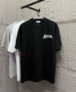 Dior 2025 Spring/Summer New Collection Classic Inkjet Letter Front And Back Printing Simple And isxb54mg