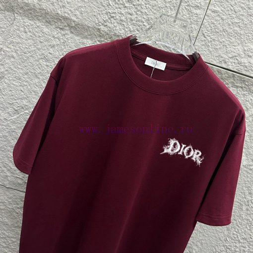 Dior 2025 Spring/Summer New Collection Classic Inkjet Letter Front And Back Printing Simple And 36x5ywx2 - Image 2