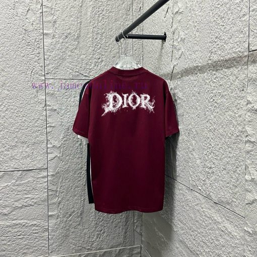 Dior 2025 Spring/Summer New Collection Classic Inkjet Letter Front And Back Printing Simple And 36x5ywx2 - Image 3