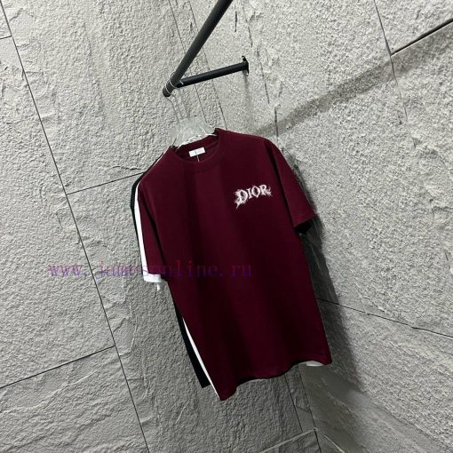 Dior 2025 Spring/Summer New Collection Classic Inkjet Letter Front And Back Printing Simple And 36x5ywx2 - Image 5