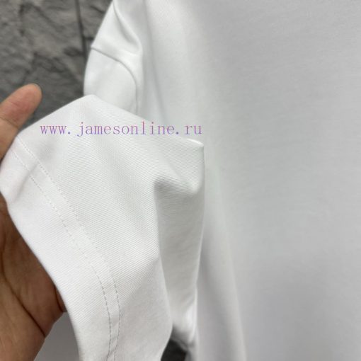 Ami 2025 Spring/Summer New Collection Ami Letter Embroidered Custom Double Yarn Plain Cotton Fa pj04x56a - Image 6