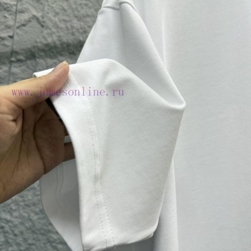 Ami 2025 Spring/Summer New Collection Ami Letter Embroidered Custom Double Yarn Plain Cotton Fa pj04x56a - Image 8