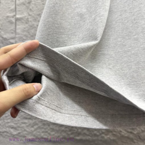 Ami 2025 Spring/Summer New Collection Ami Letter Embroidered Custom Double Yarn Plain Cotton Fa 4p92rppb - Image 10