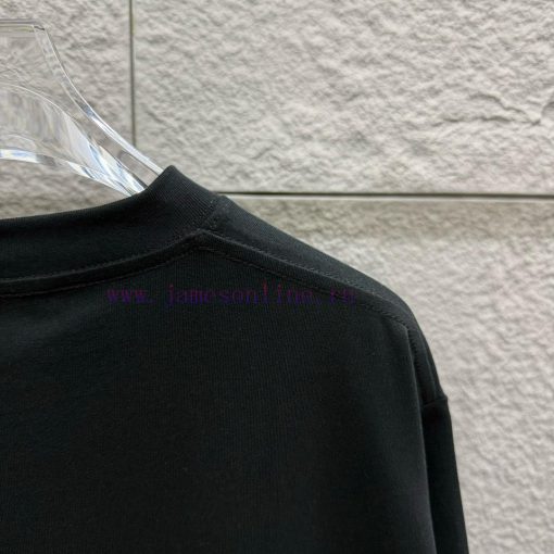 Givenchy Gvc * Givenchy 2025 Spring/Summer New Shark Totem Letter Printed Custom Double Yarn Pl ssnhglv2 - Image 9