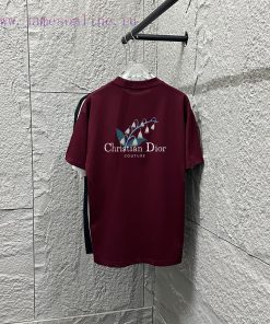 Dior 2025 Spring/Summer New Collection Back Bell Orchid Letter Print Classic Letter Embroidery qy80lf6x