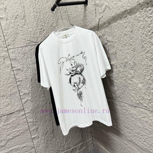 Gvc * Jifan * Xi 2025 Spring/Summer New Collection Classic Serpentine Letter Printing Customize n7q26r82 - Image 3