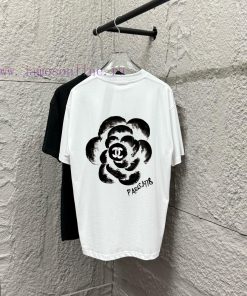 Chanel Chanel 2025 Spring/Summer New Collection Classic Letter Printed Back Large Flowers Perso zud9esic