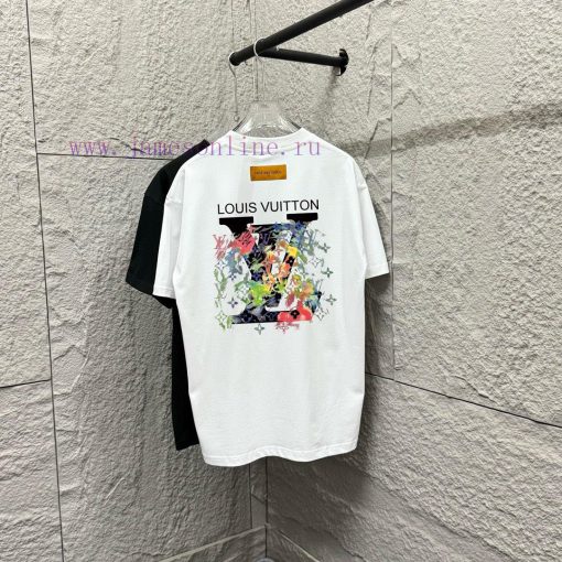LV Louis Vuitton 2025 Spring/Summer New Collection Classic Letter Splash Ink Graffiti Large V P ikgrfez7