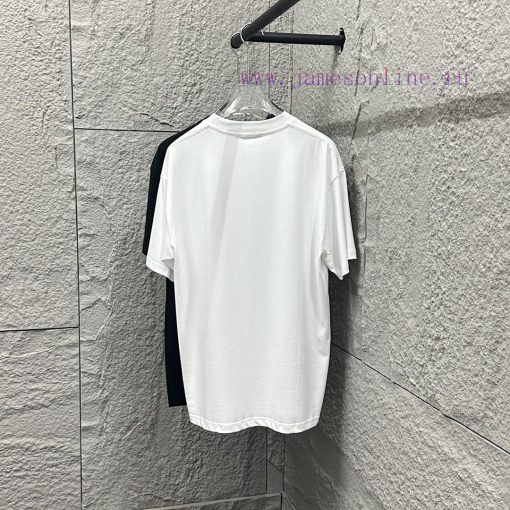 Lulu * LeMoncler 2025 Spring/Summer New Short Sleeve T-shirt With Classic Small Circle On The C i366ptfp - Image 5